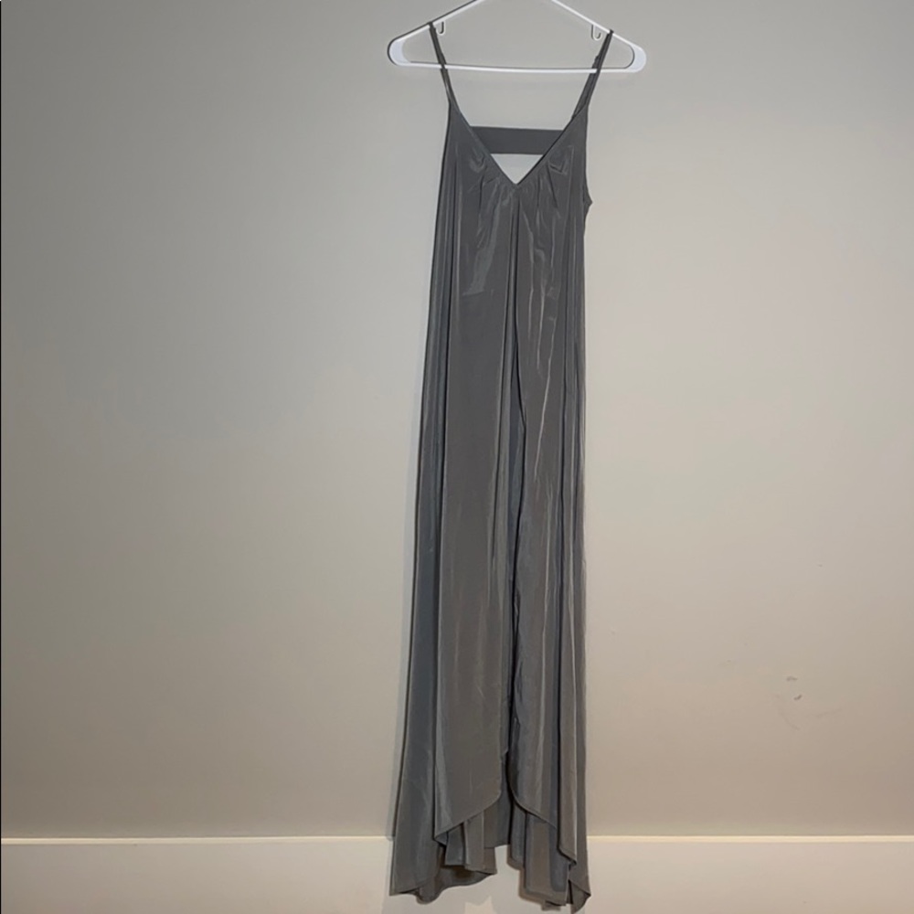 Pink stich maxi dress - sz 2